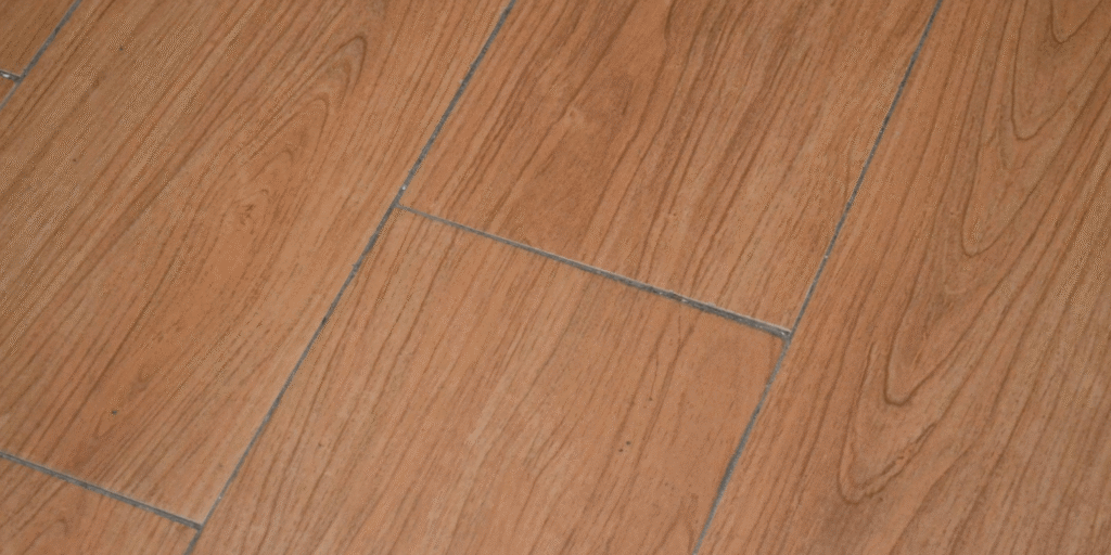 Barbers Flooring | An image showing a wooden floor. Each individual wood piece laid out in a pattern